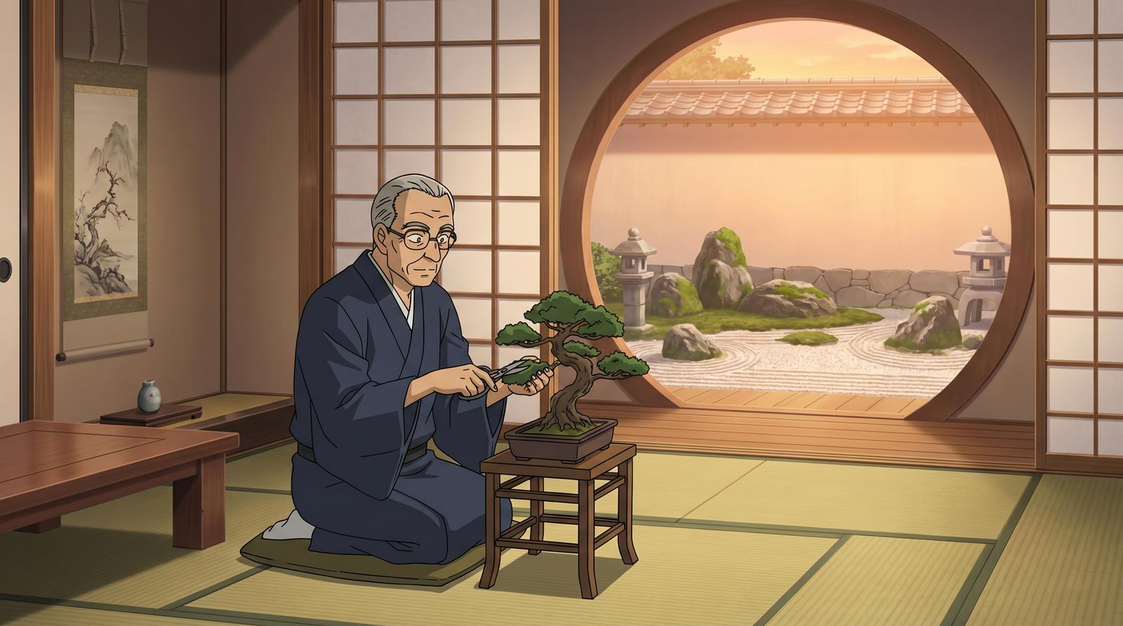 看片植物视频 - 日式盆栽艺术视频教程